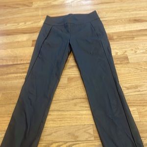 BARR 111 soft light pleather smooth black pants. Size 8